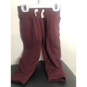The Children's Place Boys 18–24M Burgundy Jogger Sweatpants Toddler